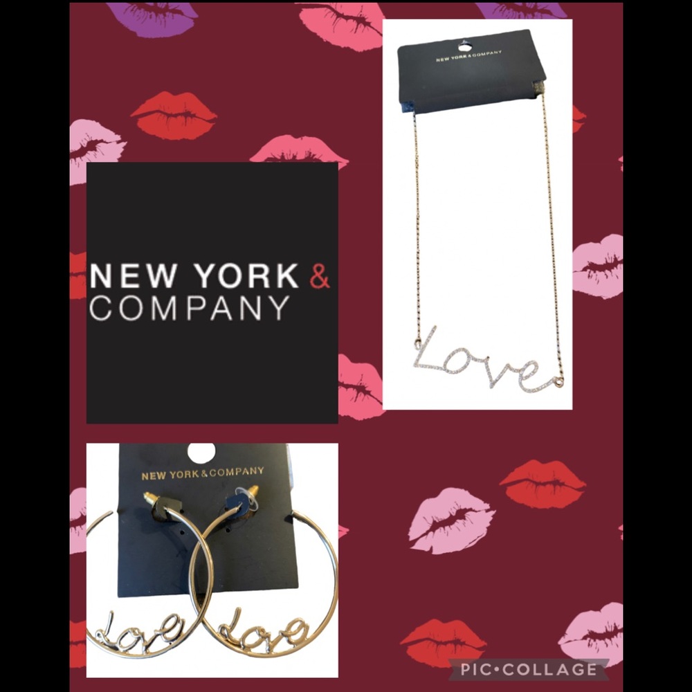 NWT NECKLACE & EARRINGS NY&CO